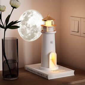 Portable Ambient Light Supplier - OEM Children Gift Creative Moon Projector