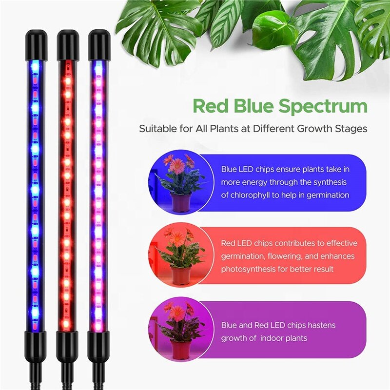 Tripod Plant Growing Light Factory - OEM Creative 10 Level Dimming Timing