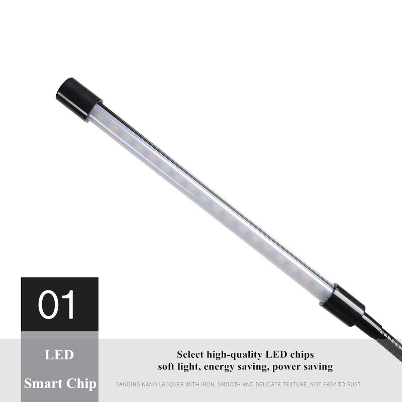 Simple Floor Lamp Manufacturer - OEM Flexible Arm 3 Modes Bedroom