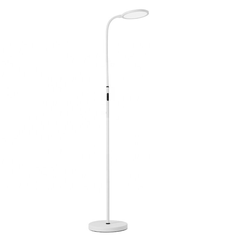 Long Arm LED Floor Lamp Manufacturer - OEM New Metal Touch Sensor 5 Modes