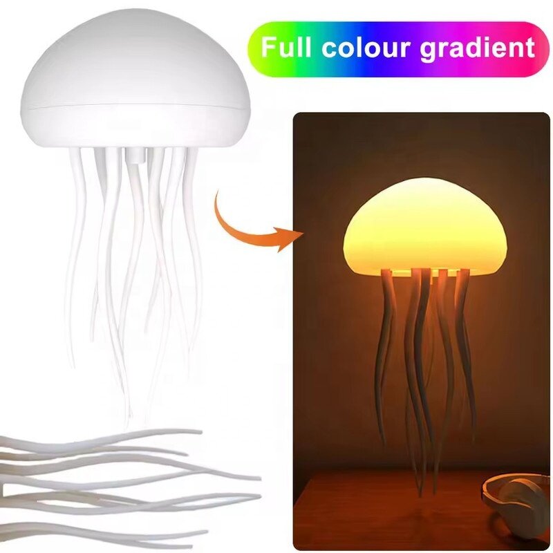 Full Color Jellyfish Lamp Manufacturer - OEM Fashion Gradient Battery Operated