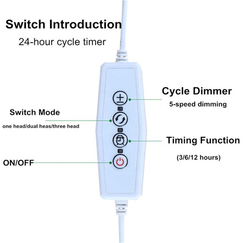 European Plant Growth Light Supplier - OEM 75w Clip-on Flexible Arm Timing