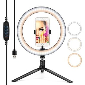 Ring Light Supplier - OEM Fashion 10 Inch 12W 3 Lighting Modes
