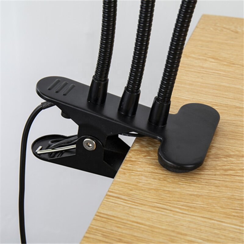 Plant Grow Light Factory - OEM 27W Flexible Arm 3 Heads Timing