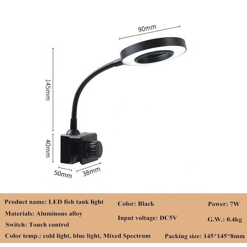 Aquarium Lamp Factory - OEM High Quality Marine Plants Coral Tank