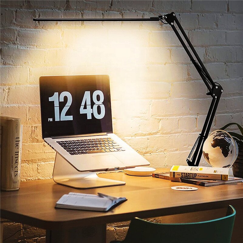 Desk Lamps Factory - OEM Factory 12W Metal Swing Arm Foldable