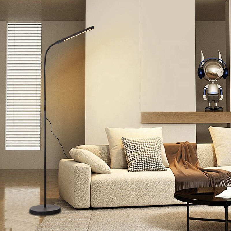 Minimalist Smart Floor Lamp Manufacturer - OEM 12W Remote Control Eye Protection