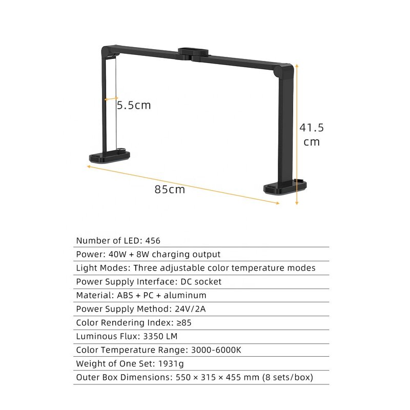 Manicure Nail Salon Lamp Supplier - OEM Professional 40W Table Lamp Holder