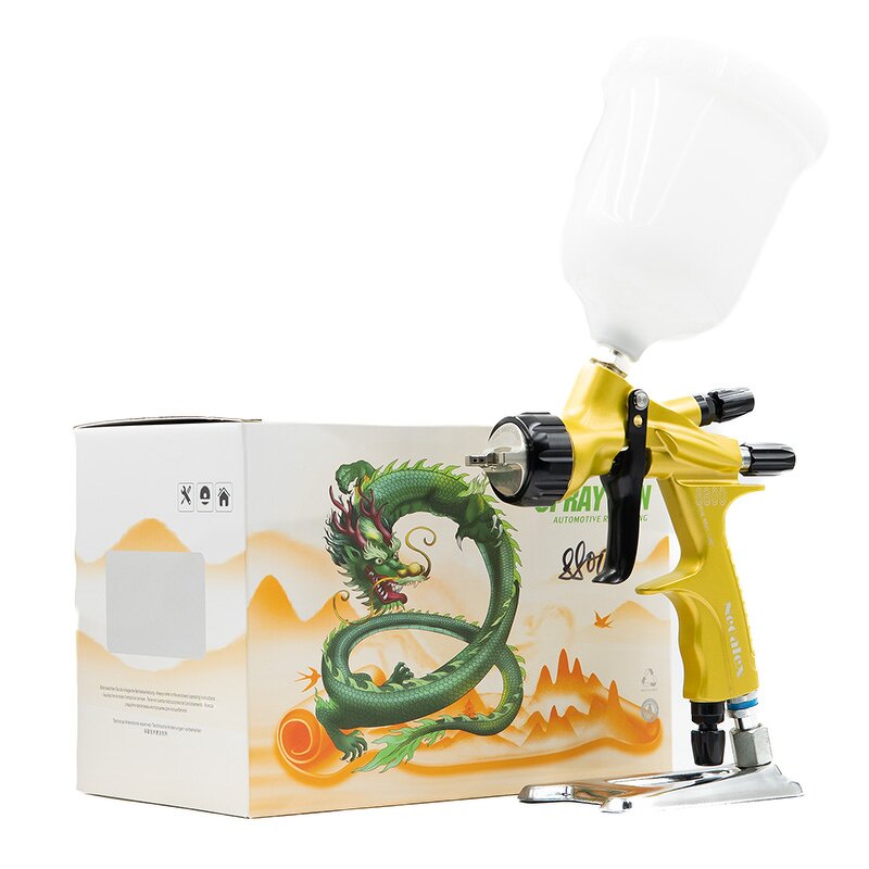 Pneumatic Car Spray Gun Supplier - OEM High Quality 8800 Yellow 1.3mm