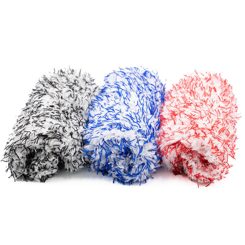 Microfiber Car Wash Mitt Factory - OEM Customizable Double Soft Pink