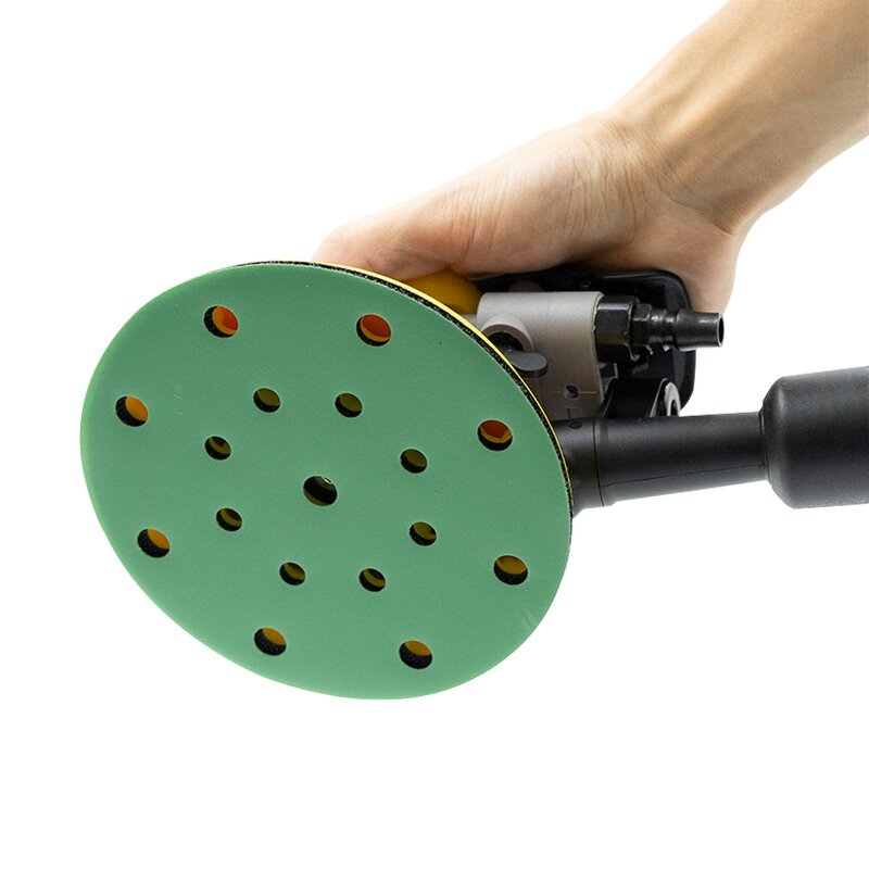 Green Disc Sandpaper Supplier - OEM 120# 125 mm 5 Inch Round Disc