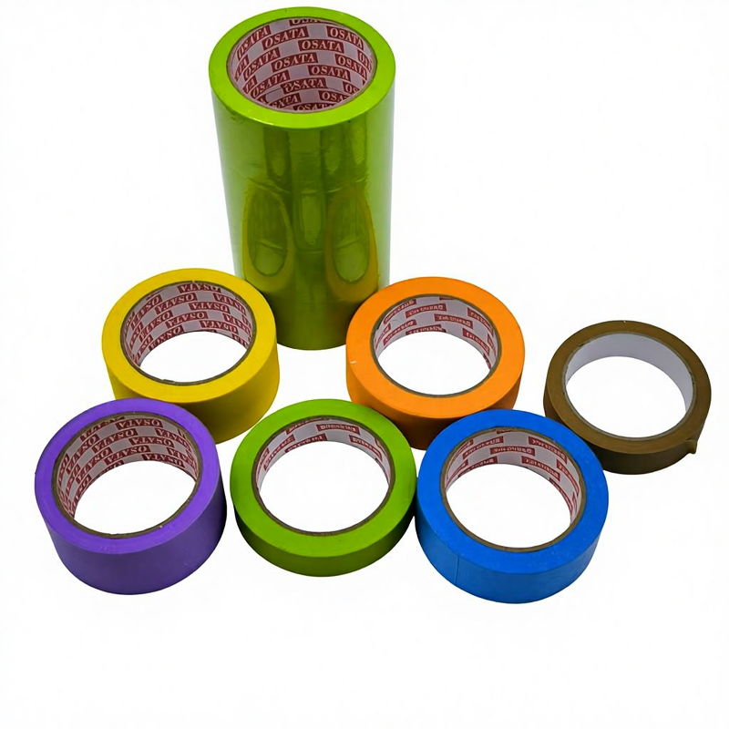 Rubber Adhesive Sticker Supplier - OEM 18mm30m Orange Single Sided