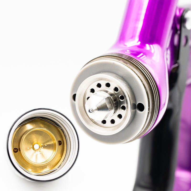 Professional Car Paint Gun Supplier - OEM 600ml Stainless Steel Nozzle
