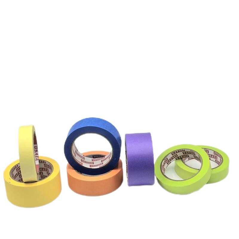 Self-Sealing Masking Tape Factory - OEM 45mm Rubber Car Painting Heat-Resistant