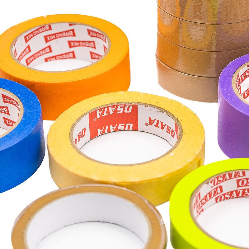 Car Paint Masking Tape Supplier - OEM High-temperature Resistant Kraft