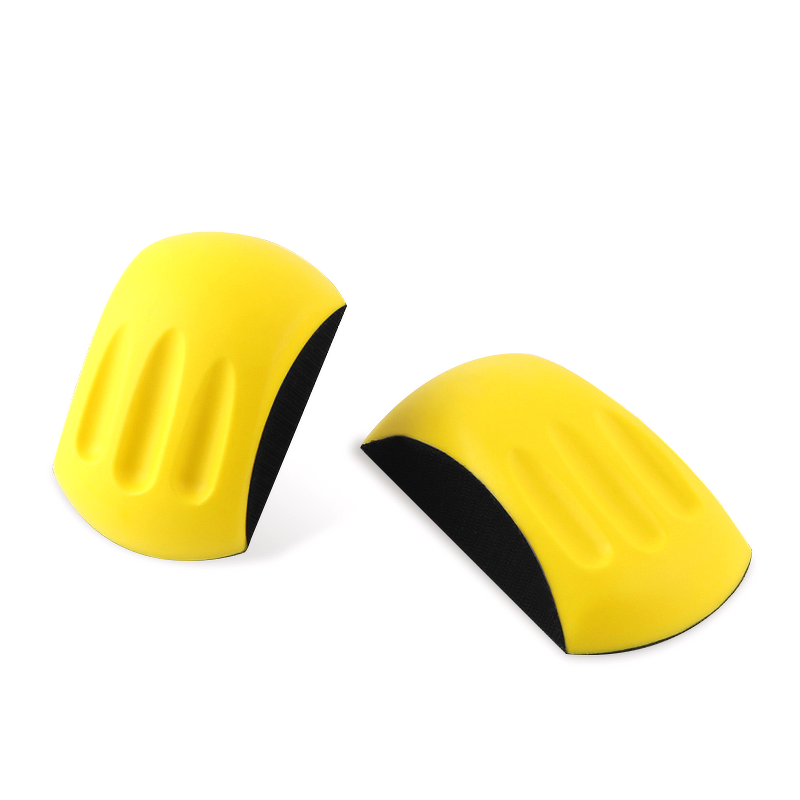 PU Hand Pad Supplier - OEM Customizable 150mm Hook Loop Sanding Block