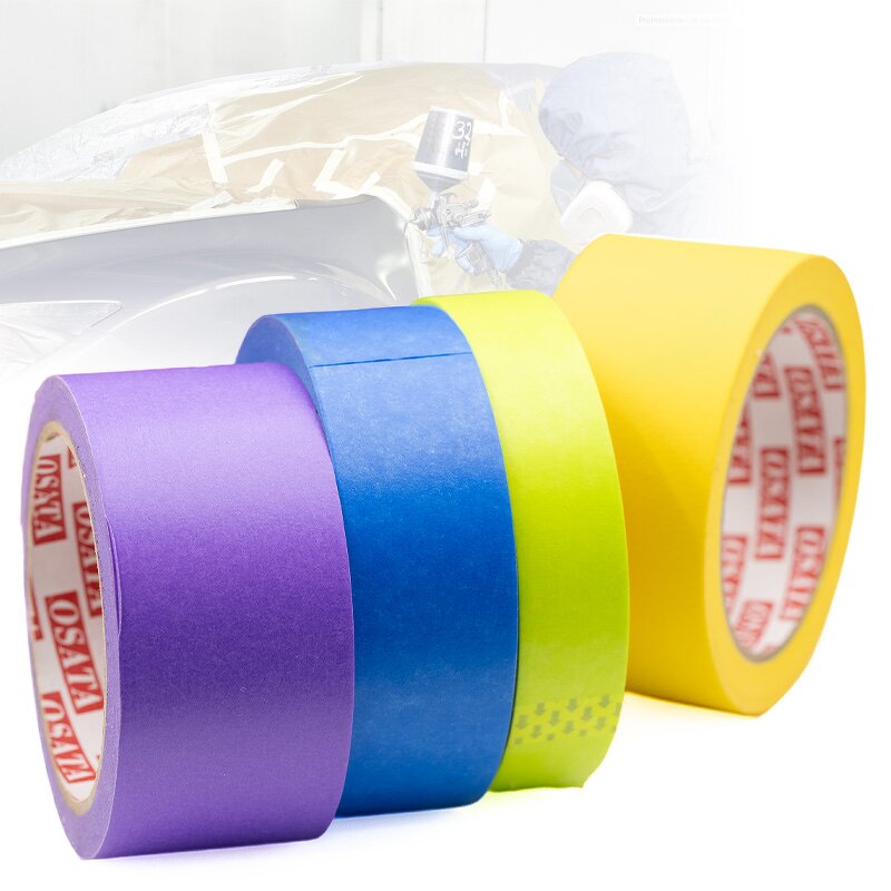 Car Paint Masking Tape Supplier - OEM High-temperature Resistant Kraft