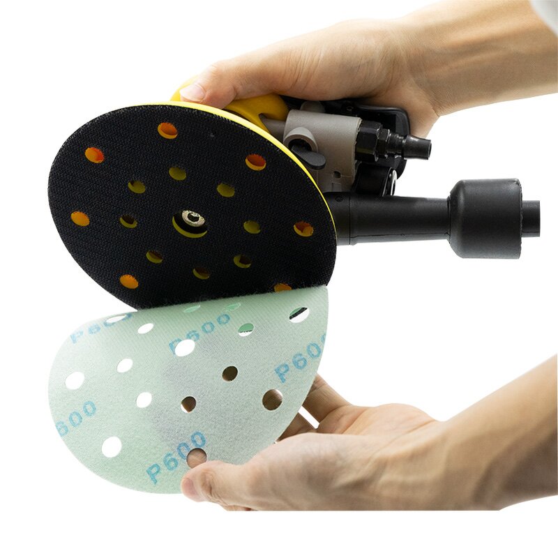 Green Disc Sandpaper Supplier - OEM 120# 125 mm 5 Inch Round Disc