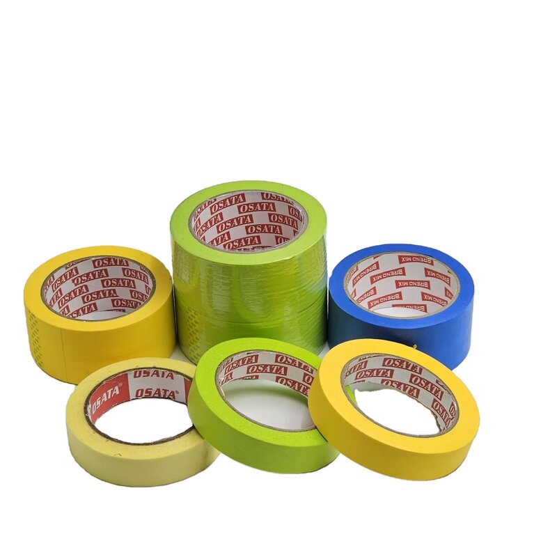 Self-Sealing Masking Tape Factory - OEM 45mm Rubber Car Painting Heat-Resistant