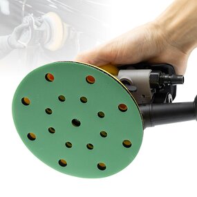 Green Aluminum Oxide Sandpaper Factory - OEM 600# 125 mm 5-Inch Disc