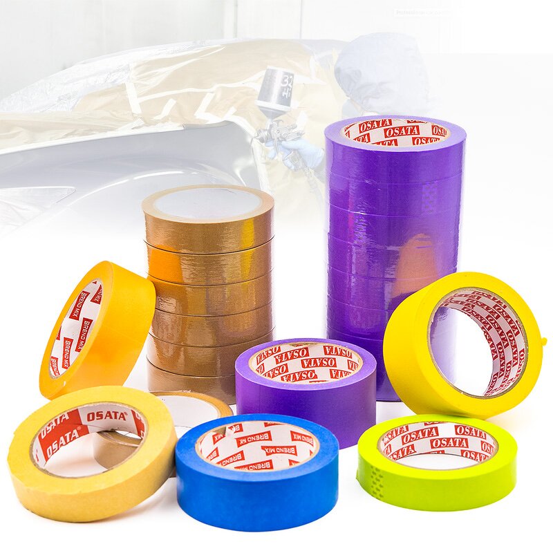 Car Paint Masking Tape Supplier - OEM High-temperature Resistant Kraft