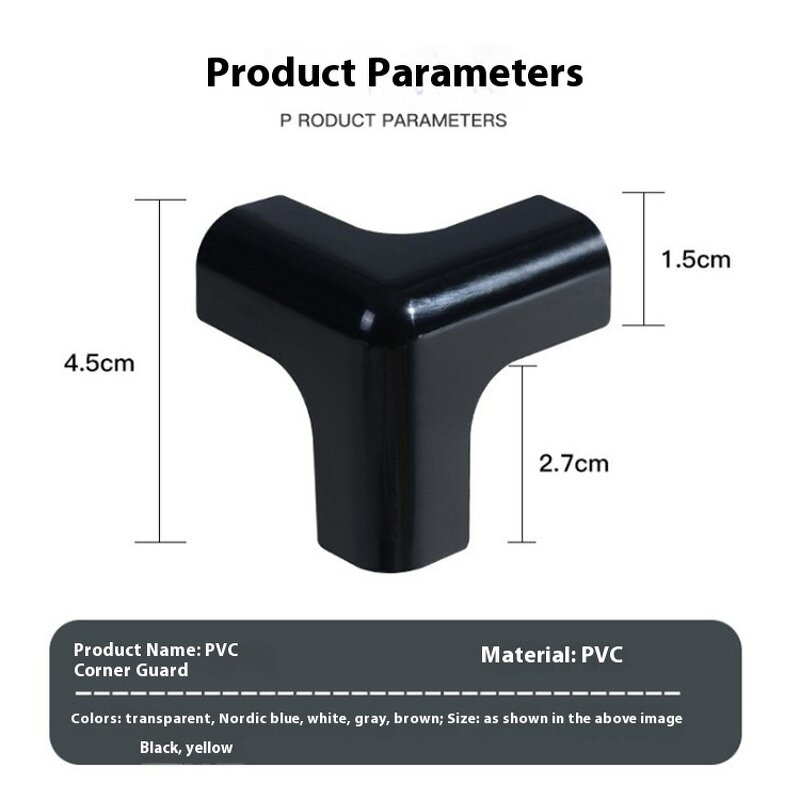 Table Safety Cover Manufacturer - OEM T-Shaped Anti-Collision Silicone