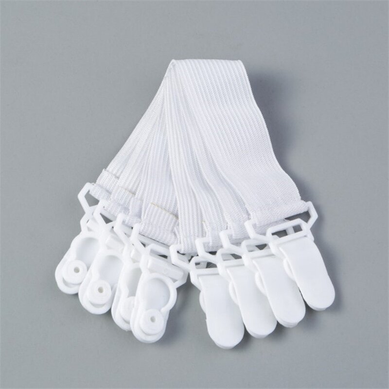 Elastic Band Fixer Factory - OEM Practical Non-Slip Plastic Clip