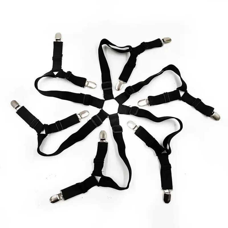 Bed Sheet Fixer Factory - OEM Exlongated Metal 12-Clip Non-Slip