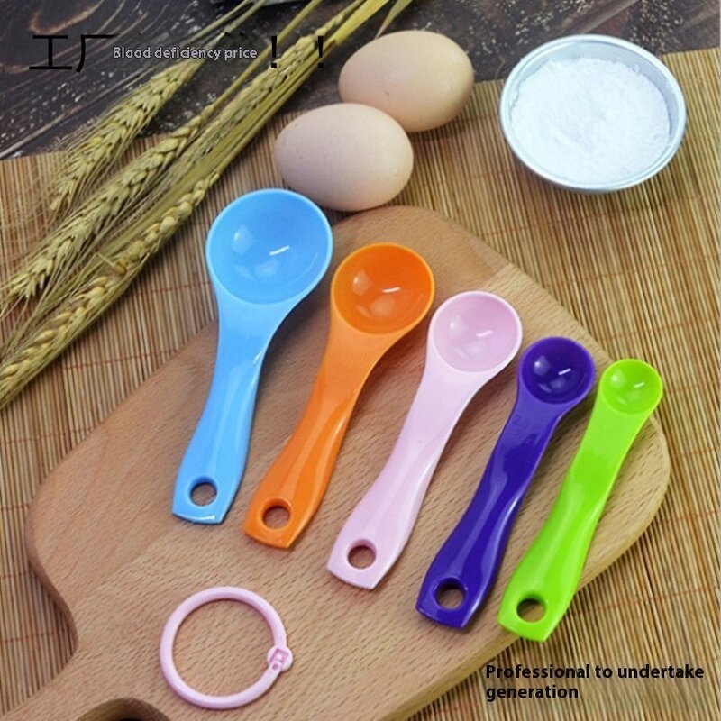 Measuring Spoon Set Supplier - OEM Kitchen Baking Double Scale Plastic