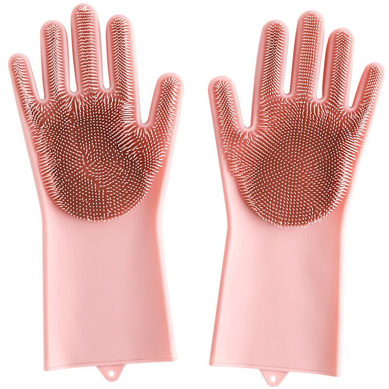 Bath Gloves Factory - OEM Durable Medium Thickness Waterproof Silicone