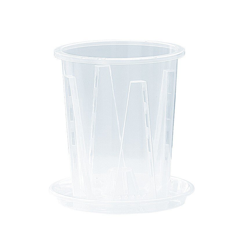 Orchid Flower Pot Factory - OEM Transparent Plastic Root Control