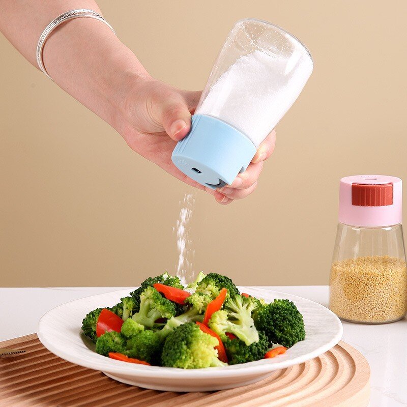 Salt Control Bottle Supplier - OEM Quantitative Plastic Kitchen Seasoning