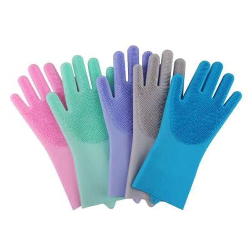 Bath Gloves Factory - OEM Durable Medium Thickness Waterproof Silicone