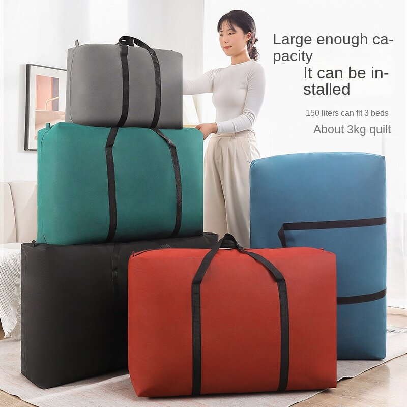 Storage Bag Supplier - OEM Large Capacity Solid Fabric Portable