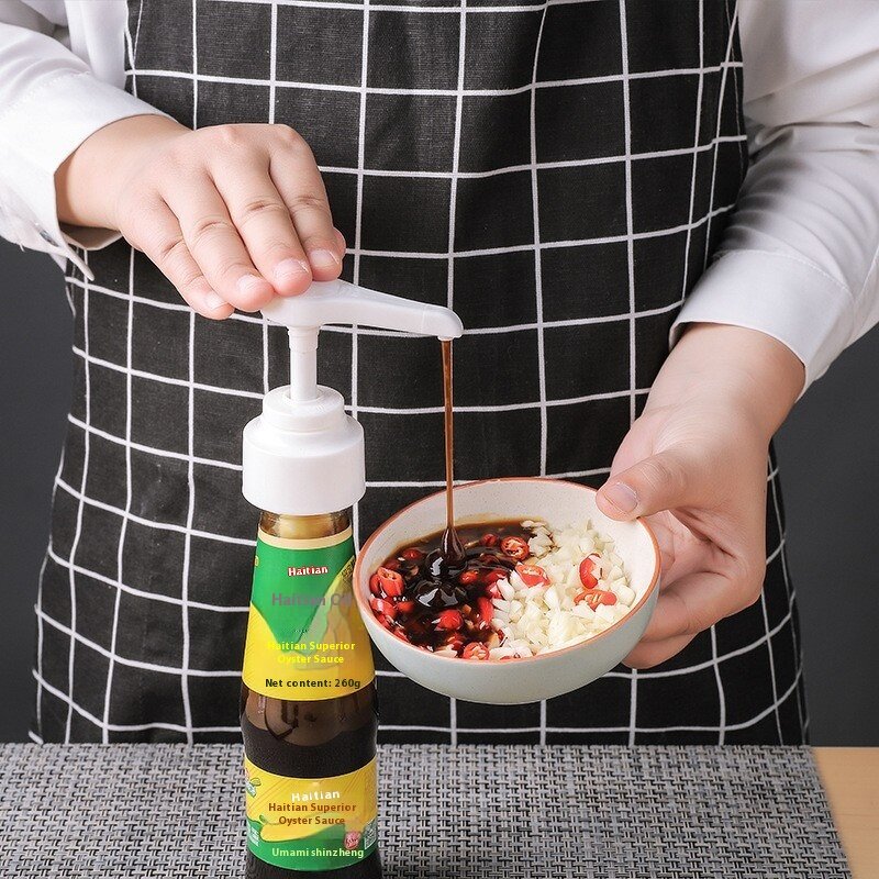 Oyster Sauce Pump Supplier - OEM Kitchen Household Seasoning Bottle