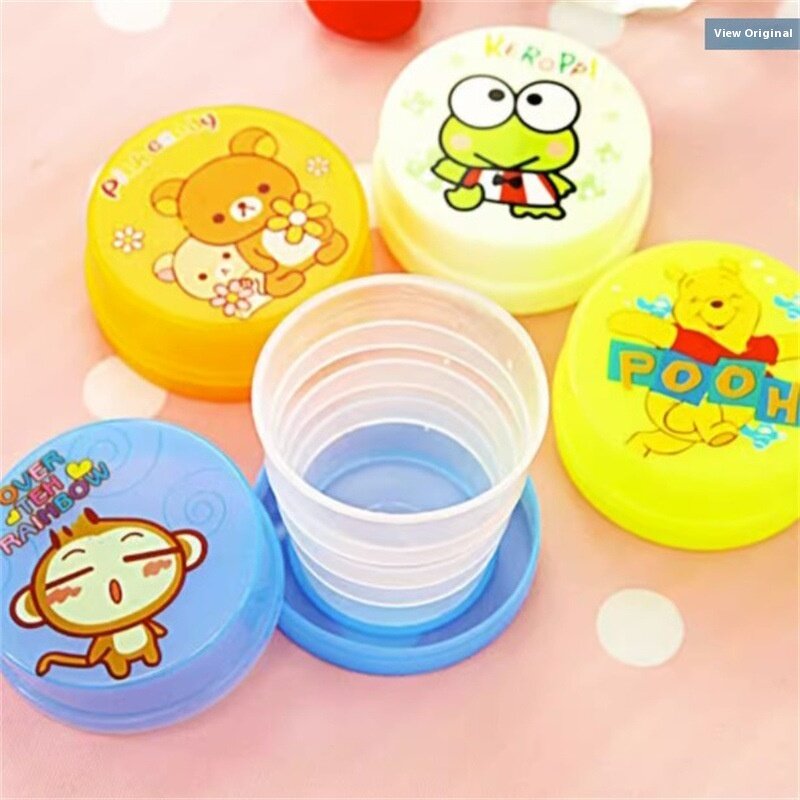 Folding Water Cup Factory - OEM Portable Creative Stretch Plastic
