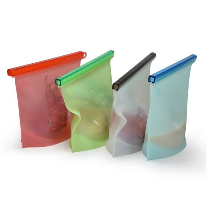 Silicone Preservation Bag Factory - OEM High-Temperature Resistant Food