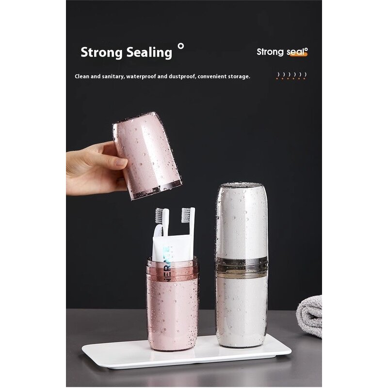 Travel Dental Storage Box Supplier - OEM Portable Brushing Mug Cup