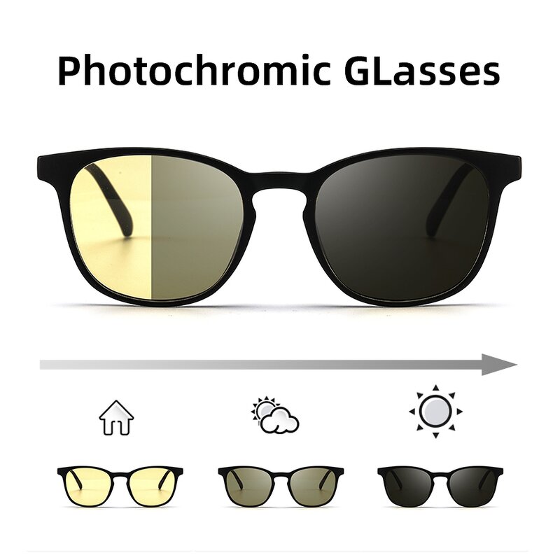 Driving Glasses Factory - OEM High Quality TR90 Photochromic Yellow