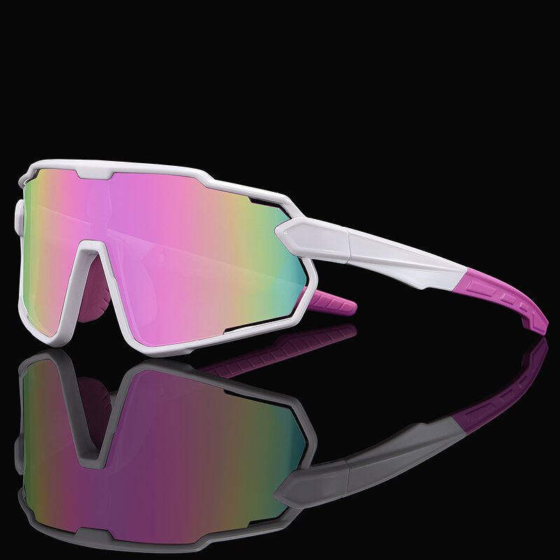 Goggles Supplier - OEM Custom Logo Black Biking Polarized Shades