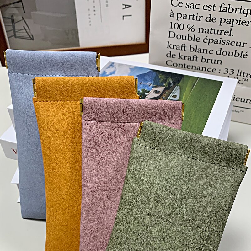 Metal Spring Pouch Supplier - OEM Eyewear Accessories Sunglasses Case