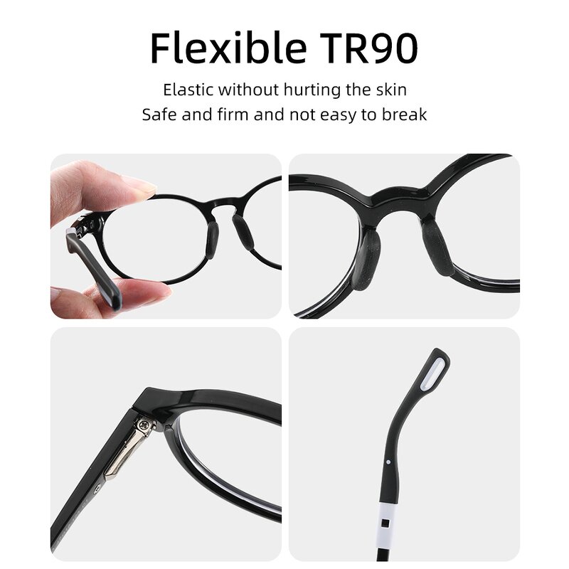 Children Glasses Supplier - OEM Wholesale TR90 Anti Blue Light Frames
