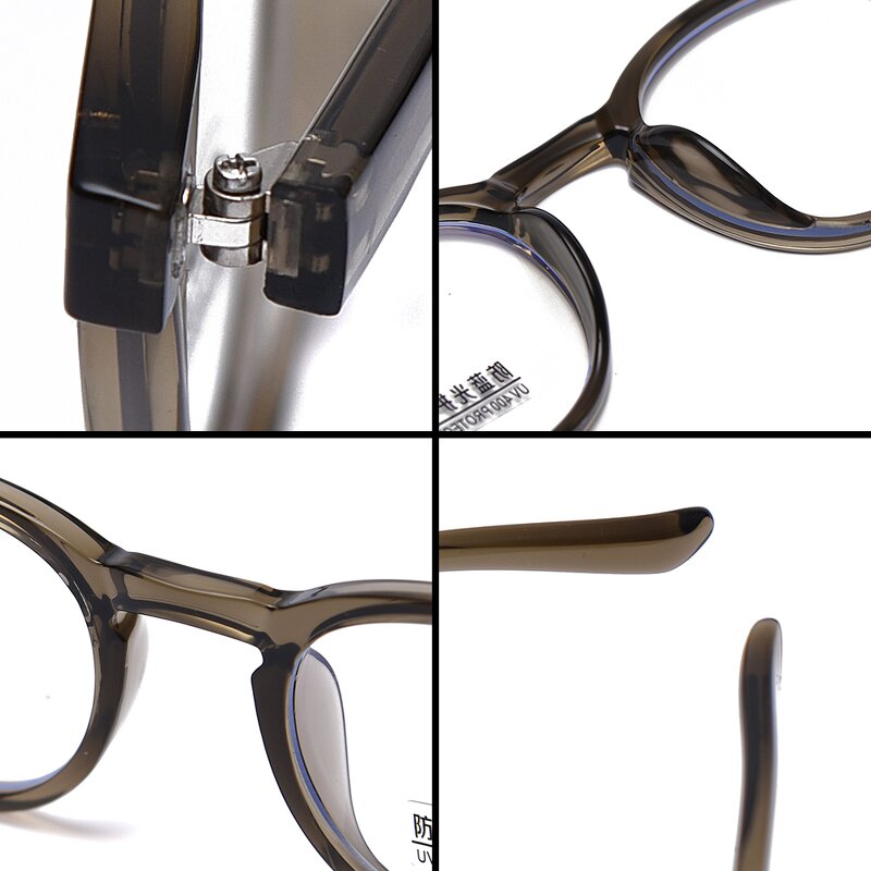 Unisex Computer Glasses Factory - OEM Classic Solid Retro TR90 Optical