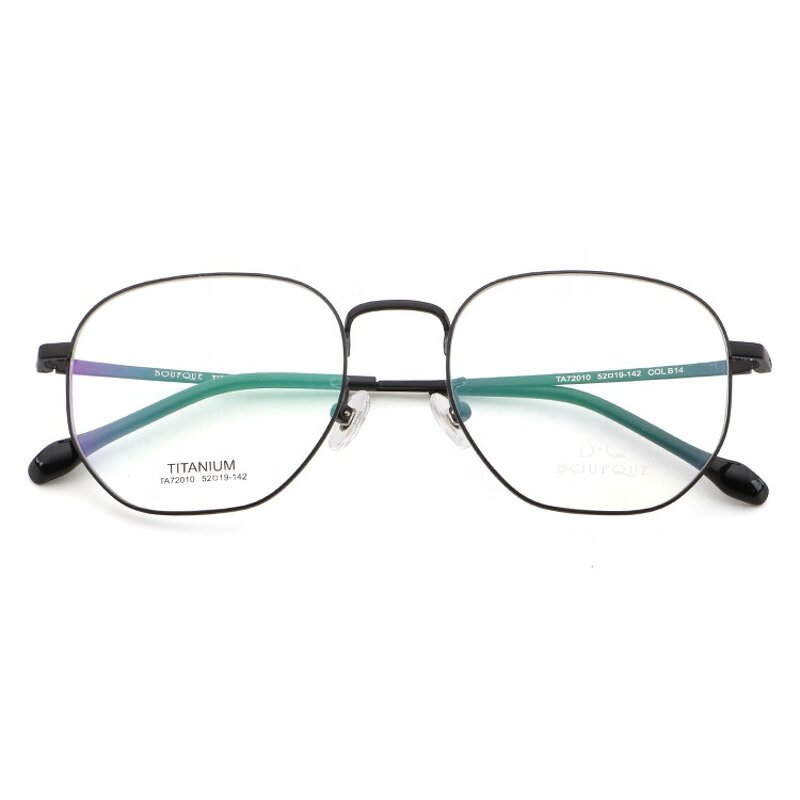 Titanium Eyeglasses Supplier - OEM Supply Newest Fashion Irregular Polygon