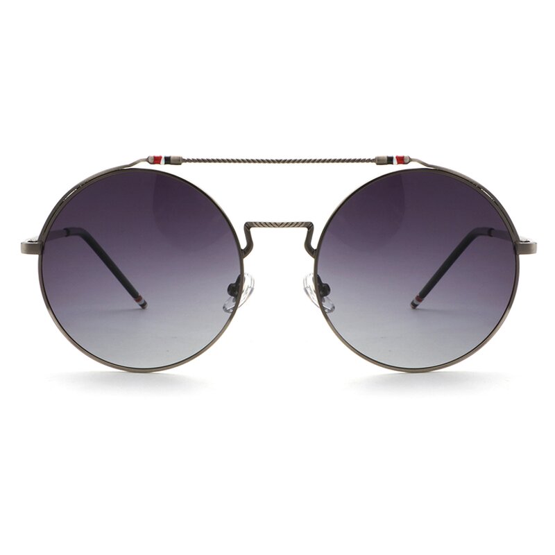 Round Oversize Sunglasses Manufacturer - OEM Aochi Latest Fashionable Metal