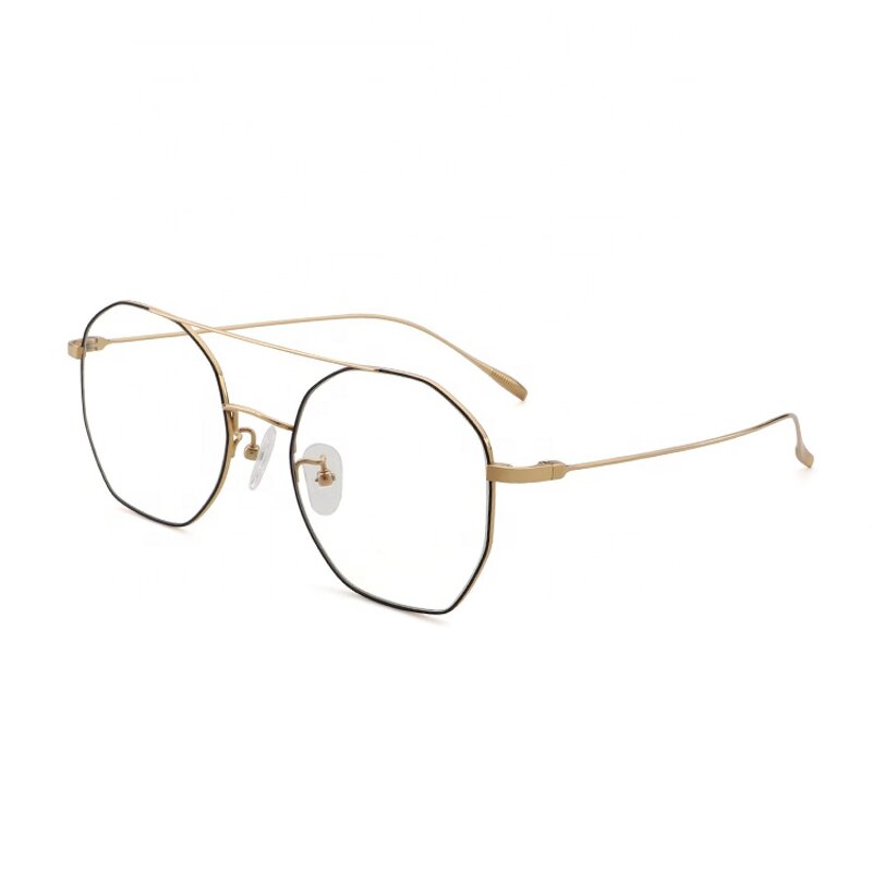 Beta Titanium Frame Factory - OEM New Design Unisex Double Bridge