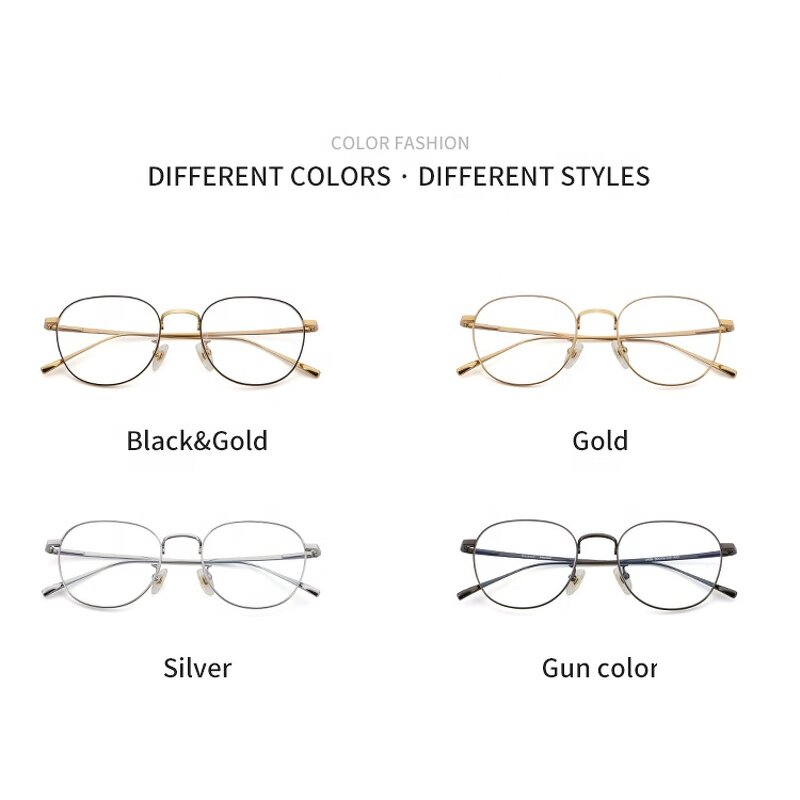 Reading Glasses Supplier - OEM China Newfashion Titanium Frame Myopia