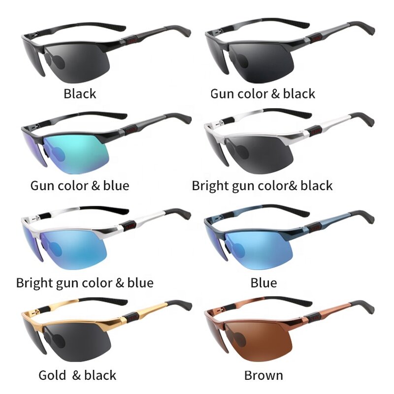 High End Sunglasses Supplier - OEM Customizable Logo Uv400 Polarized