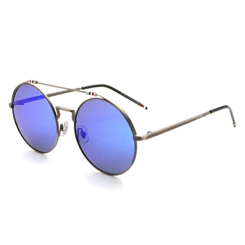 Round Oversize Sunglasses Manufacturer - OEM Aochi Latest Fashionable Metal
