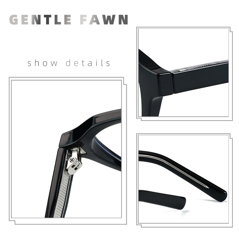 Fashion Eyeglasses Factory - OEM TR90 Vintage Portable Lightweight